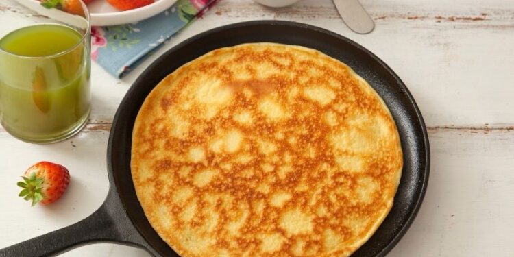 Receita de pão de queijo de frigideira