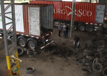 Mais de 100 toneladas de pneus descartados na Região Amazônica são reciclados