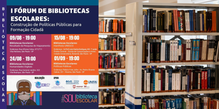 Fórum vai debater a importância da Biblioteca Escolar